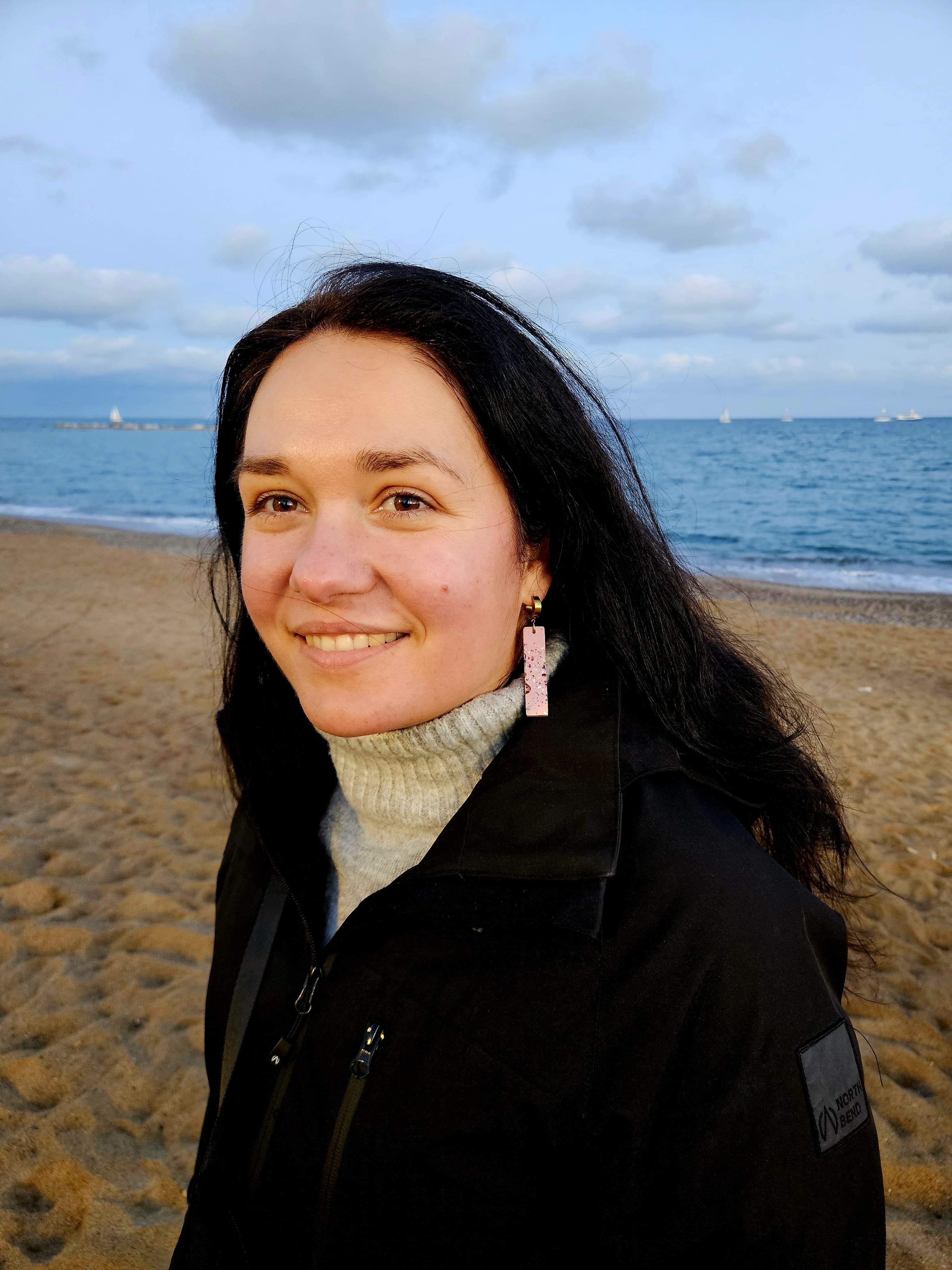 Eva Barselonas pludmalē
